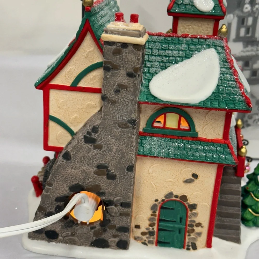 Vintage Heritage Village Collection “ Glass Ornament Works” Village Piece - Picture 5 of 7